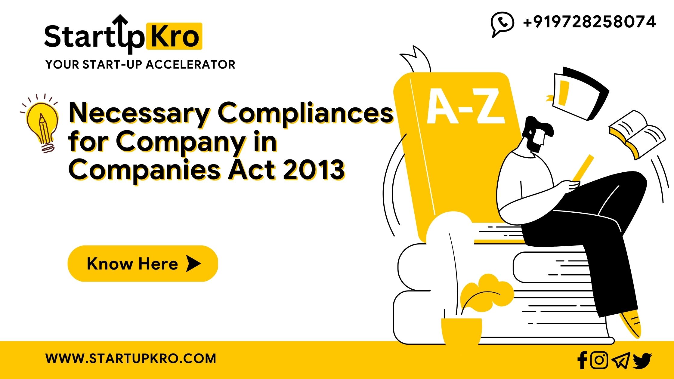 Necessary Compliances for Company in Companies Act 2013