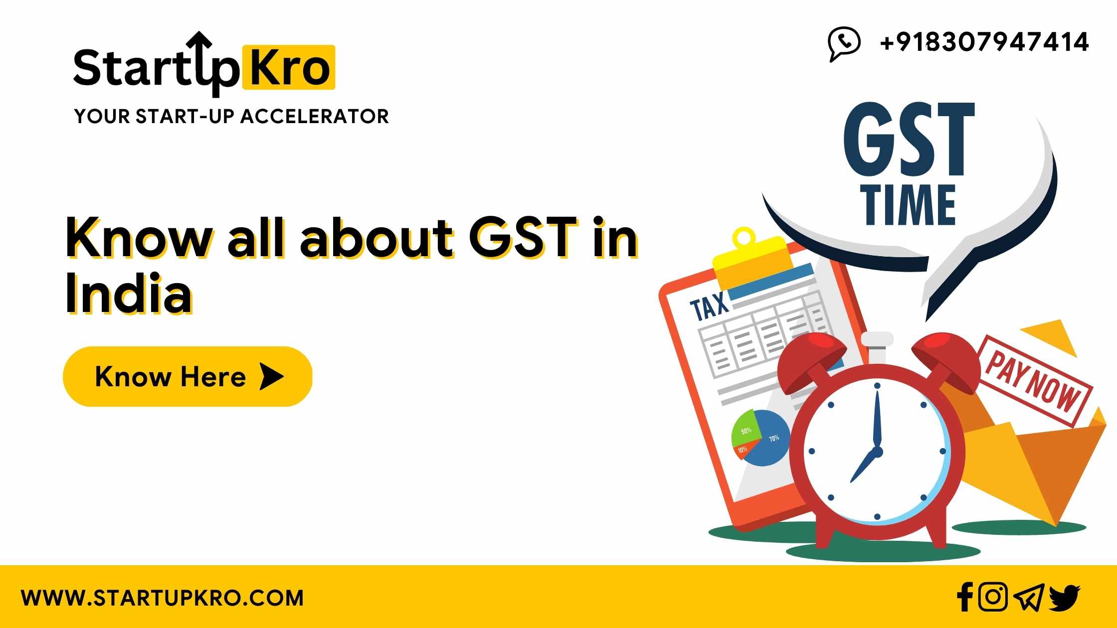 Know all about GST in India