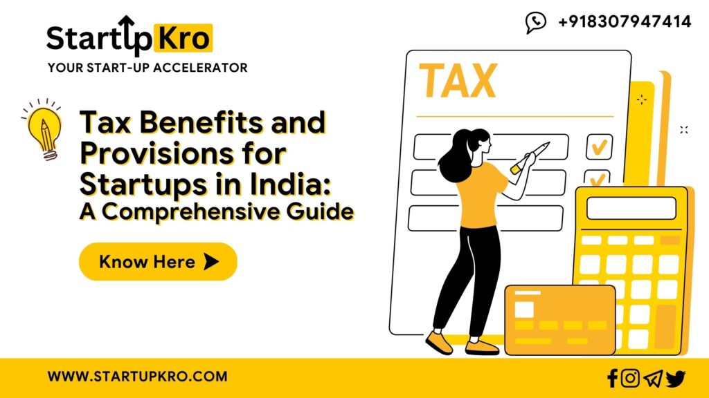 SUK Banner - Tax Benefits and Provisions for Startups in India A Comprehensive Guide