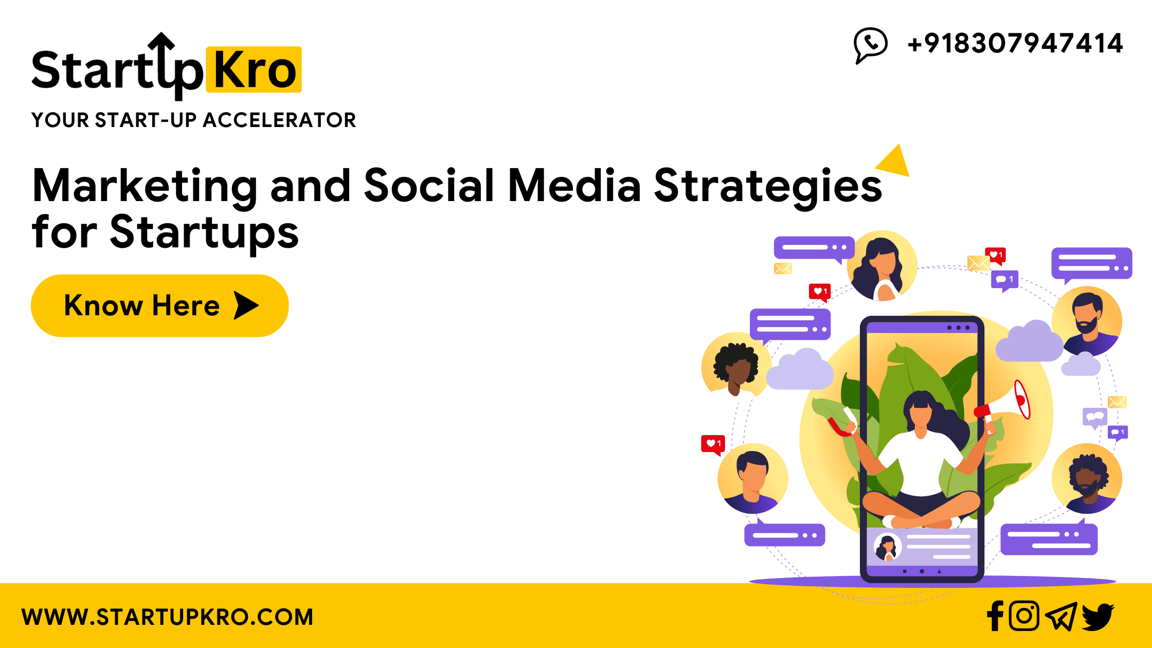 Marketing And Social Media Strategies For Startups A Comprehensive Guide Start Up Kro Marketing And Social Media Strategies For Startups A Comprehensive Guide Start Up Kro