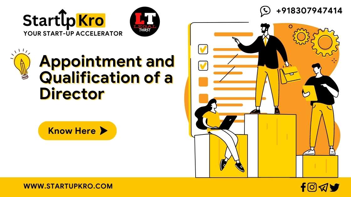 Appointment and Qualification of a Director - Start-Up Kro
