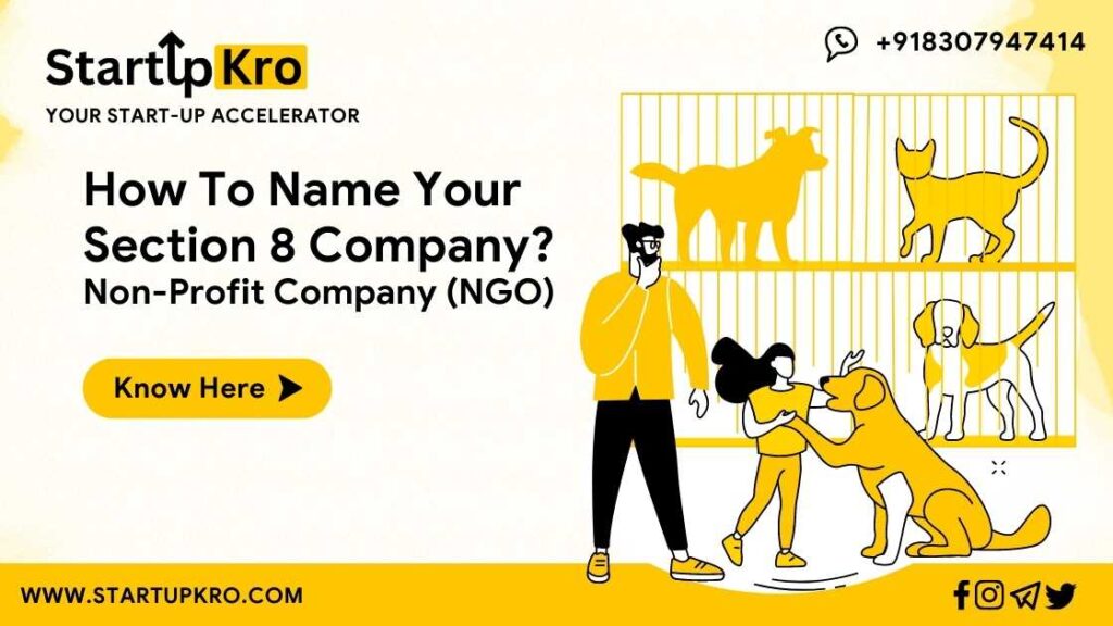 How To Name Your Section 8 Company? - Start-up Kro