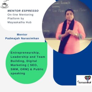 Session with Content Strategist Padmajah Narasimhan